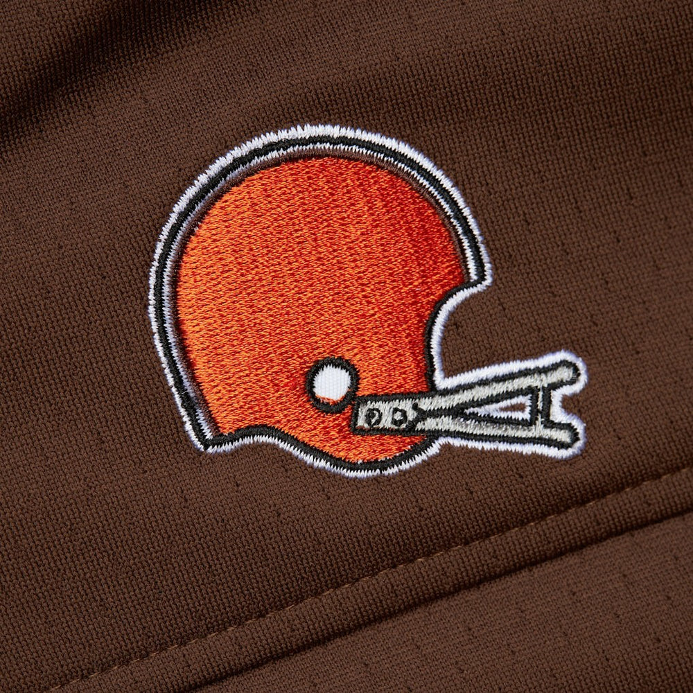 Jim Brown Cleveland Browns Player Name & Number Hoodie Legacy Jersey - Brown Jerseys
