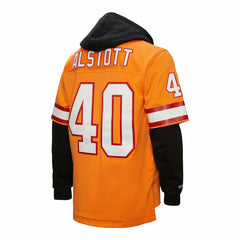 Mike Alstott Tampa Bay Buccaneers Player Name & Number Hoodie Legacy Jersey - Orange Jerseys