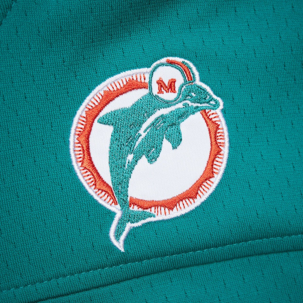 Dan Marino Miami Dolphins Player Name & Number Hoodie Legacy Jersey - Aqua Jerseys