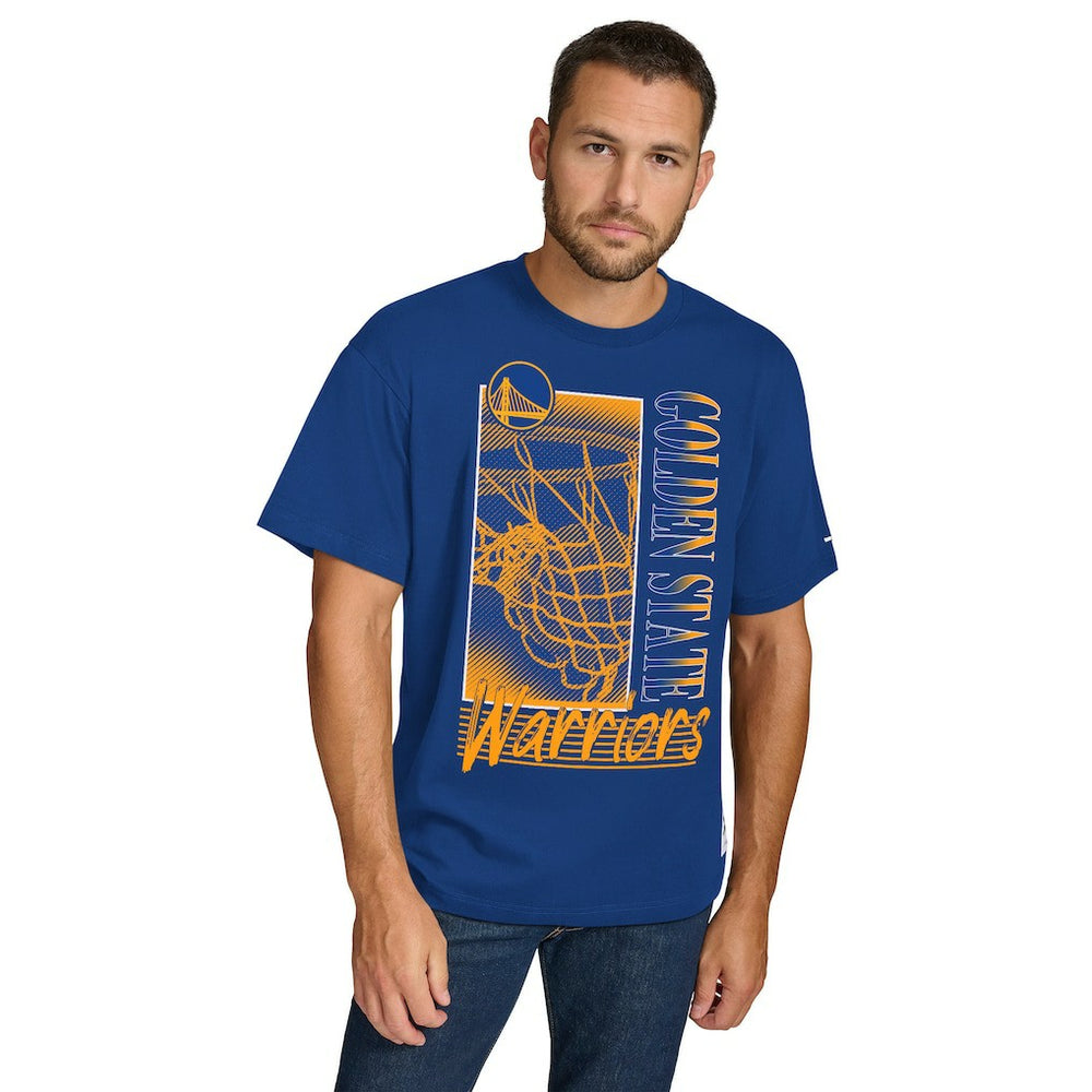 Golden State Warriors Tommy Jeans Noah Swish T-Shirt Royal outlet