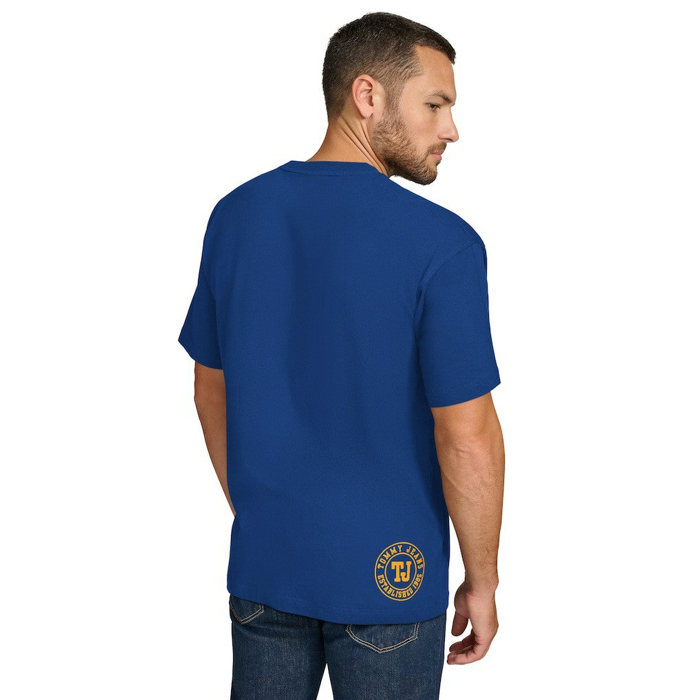 Golden State Warriors Tommy Jeans Noah Swish T-Shirt Royal outlet