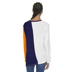 Phoenix Suns Tommy Jeans Women's Amelia Color Blocked Long Sleeve T-Shirt White/Purple outlet
