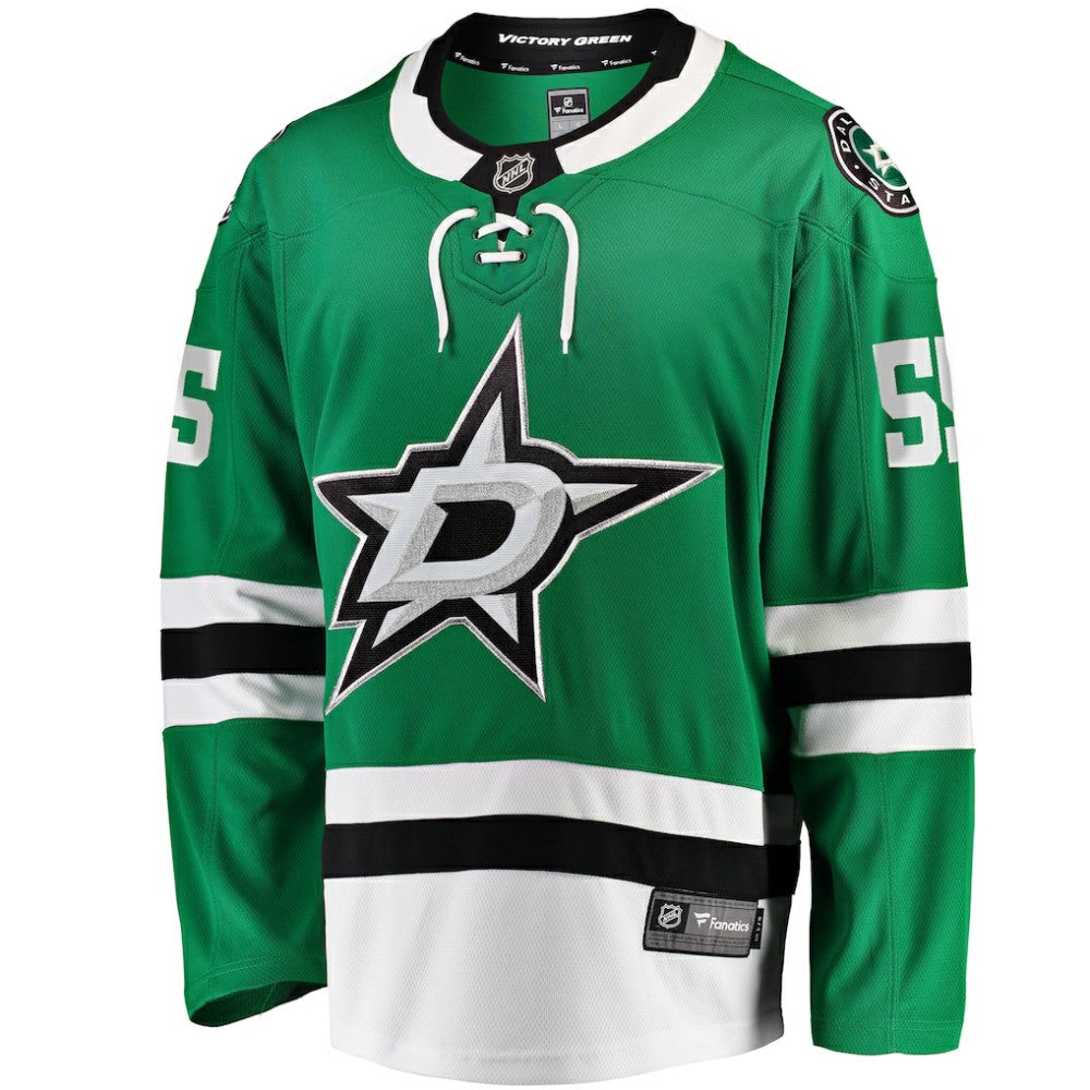 Thomas Harley Dallas Stars Fanatics Home Premier Breakaway Player Jersey - Kelly Green | US 201452145