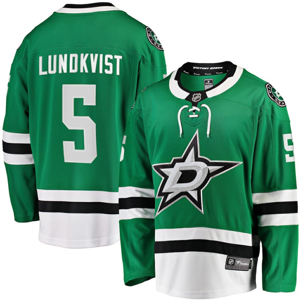 Nils Lundkvist Dallas Stars Fanatics Home Premier Breakaway Player Jersey - Kelly Green | US 201452146