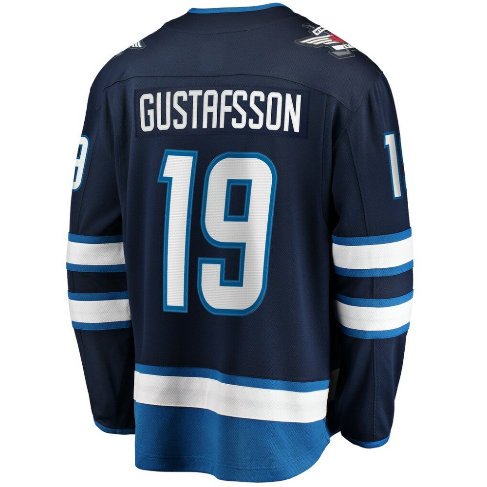 David Gustafsson Winnipeg Jets Fanatics Home Premier Breakaway Player Jersey - Navy | US 201452149