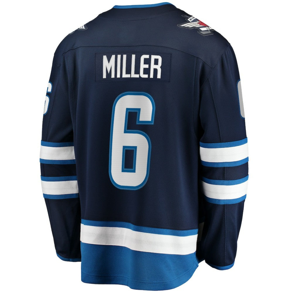 Colin Miller Winnipeg Jets Fanatics Home Premier Breakaway Player Jersey - Navy | US 201452157