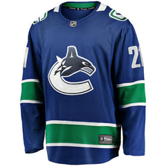 Nils Hoglander Vancouver Canucks Fanatics Home Premier Breakaway Player Jersey - Blue | US 201452162