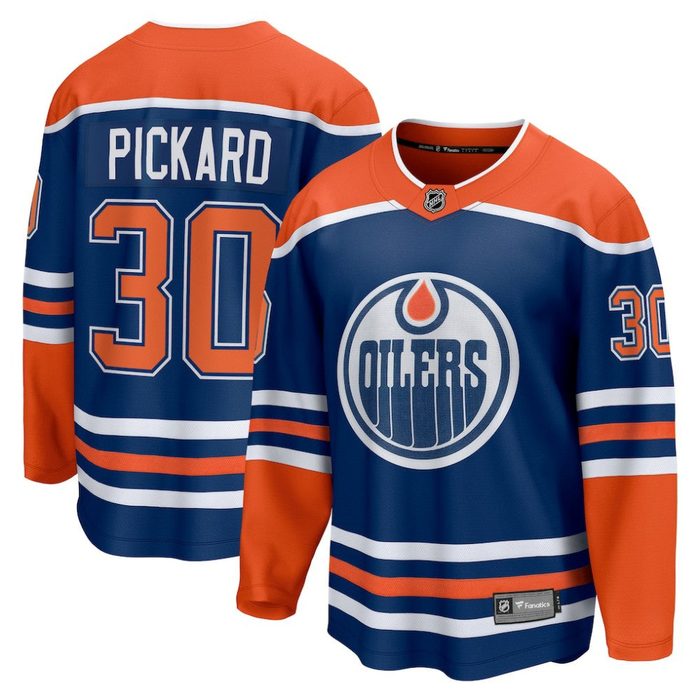 Calvin Pickard Edmonton Oilers Fanatics Home Premier Breakaway Player Jersey - Royal | US 201452178