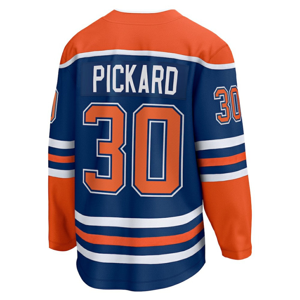Calvin Pickard Edmonton Oilers Fanatics Home Premier Breakaway Player Jersey - Royal | US 201452178