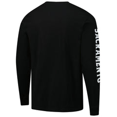 Sacramento Kings Sportiqe Unisex Wales Heavyweight Pocket Long Sleeve T-Shirt Black outlet