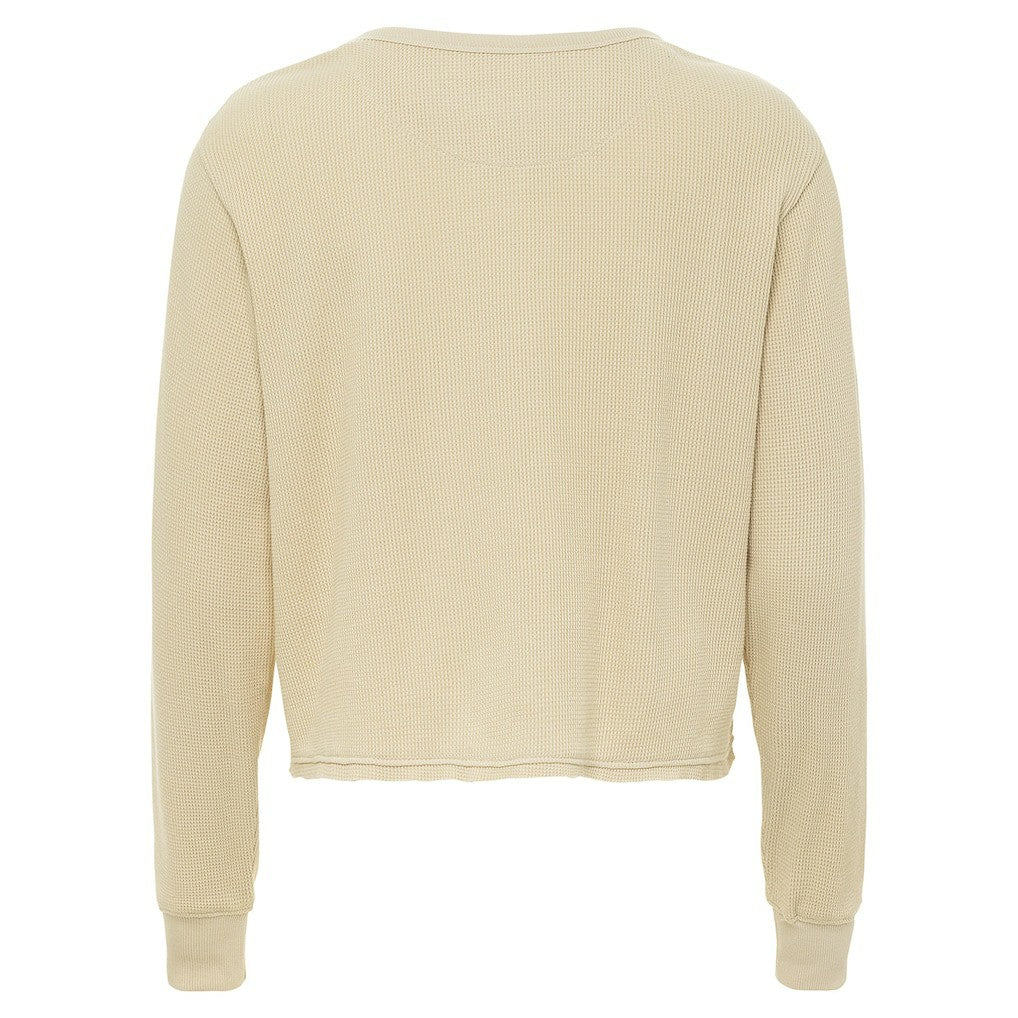 Philadelphia 76ers Sportiqe Unisex High Country Collection Cullen Waffle Knit Long Sleeve T-Shirt Cream outlet