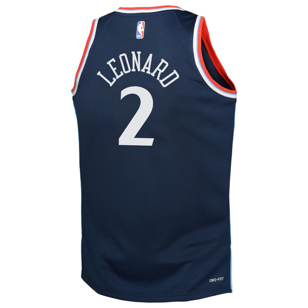Kawhi Leonard LA Clippers Youth Swingman Jersey Icon Edition Royal - Nike