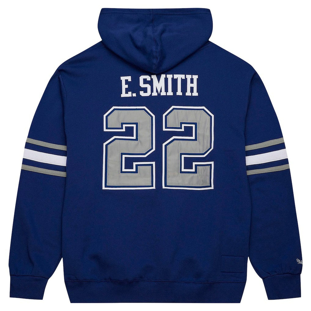 Emmitt Smith Dallas Cowboys Retired Player Name & Number Pullover Hoodie - Navy Hoodies