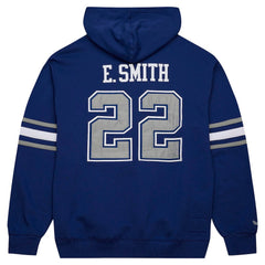 Emmitt Smith Dallas Cowboys Retired Player Name & Number Pullover Hoodie - Navy Hoodies