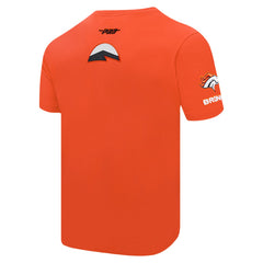 Denver Broncos Pro Standard Frozen Single Jersey T-Shirt - Orange T-shirts