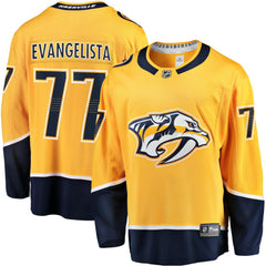 Luke Evangelista Nashville Predators Fanatics Premier Breakaway Player Jersey - Gold | US 201454727