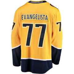 Luke Evangelista Nashville Predators Fanatics Premier Breakaway Player Jersey - Gold | US 201454727