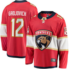 Jonah Gadjovich Florida Panthers Fanatics Premier Breakaway Player Jersey - Red | US 201454751