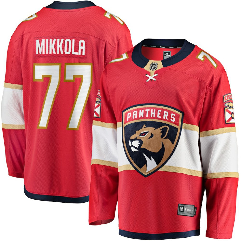 Niko Mikkola Florida Panthers Fanatics Premier Breakaway Player Jersey - Red | US 201454757