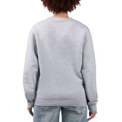 Buffalo Bills G-III 4Her by Carl Banks Women's Football Logo Graphic Fleece Tri-Blend Pullover Sweatshirt - Heather Gray Pullover