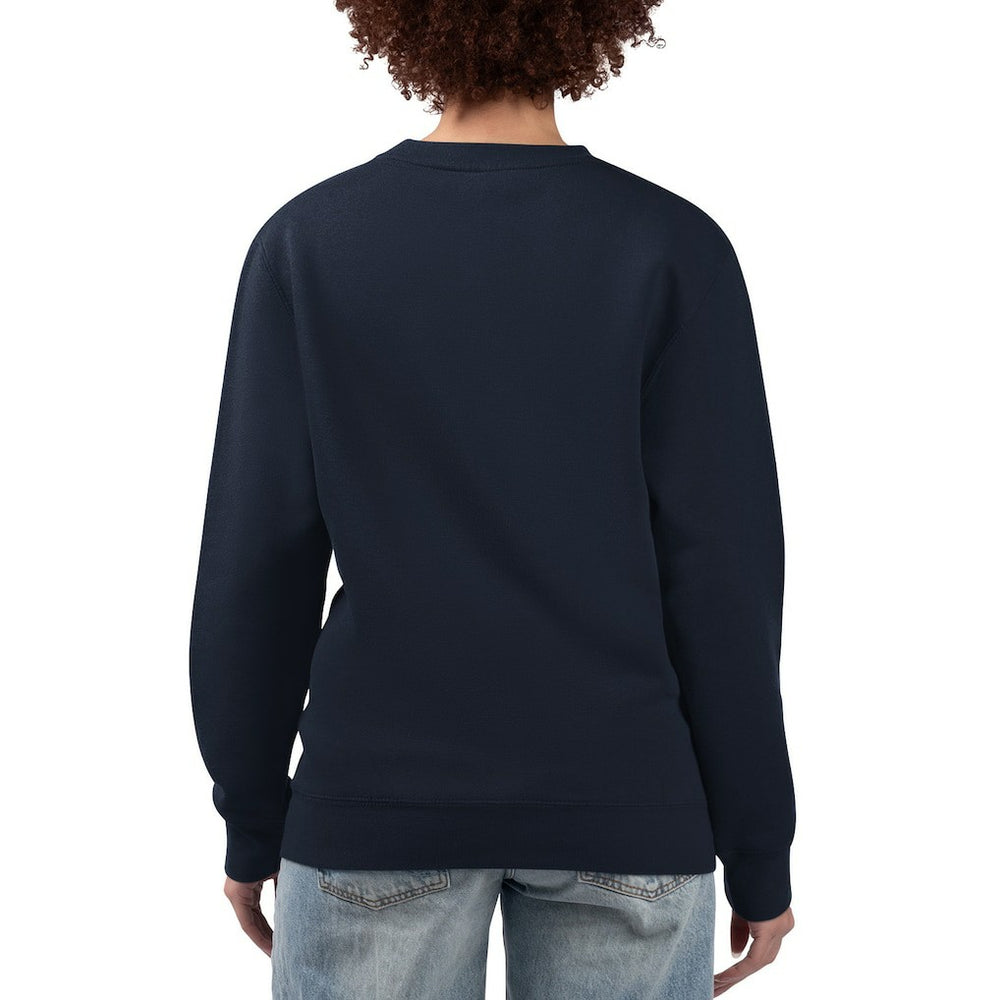 Denver Broncos G-III 4Her by Carl Banks Women's Football Logo Graphic Fleece Tri-Blend Pullover Sweatshirt - Navy Pullover