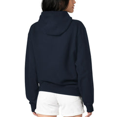 Chicago Bears G-III 4Her by Carl Banks Women's Football Logo Fleece Tri-Blend Pullover Hoodie - Navy Hoodies