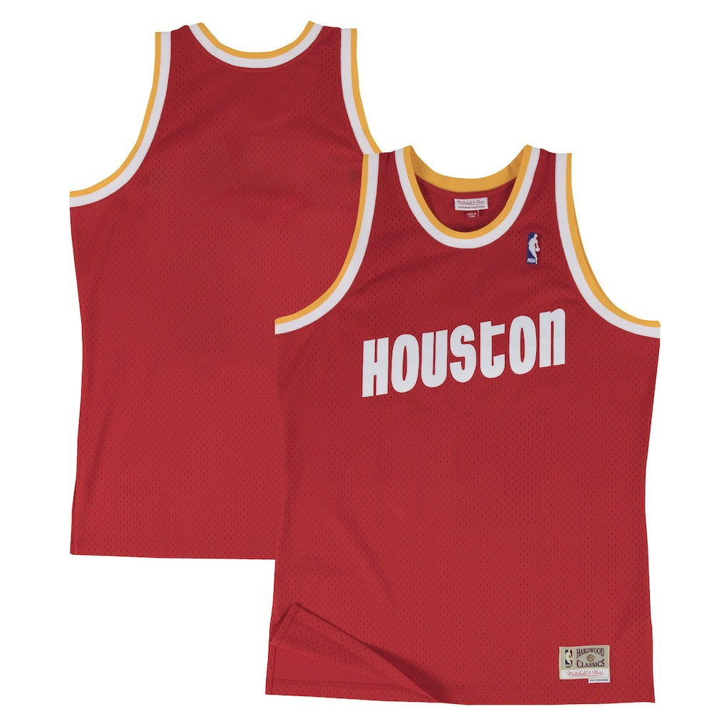 Houston Rockets 1996-97 Hardwood Classics Swingman Jersey Red - Mitchell & Ness
