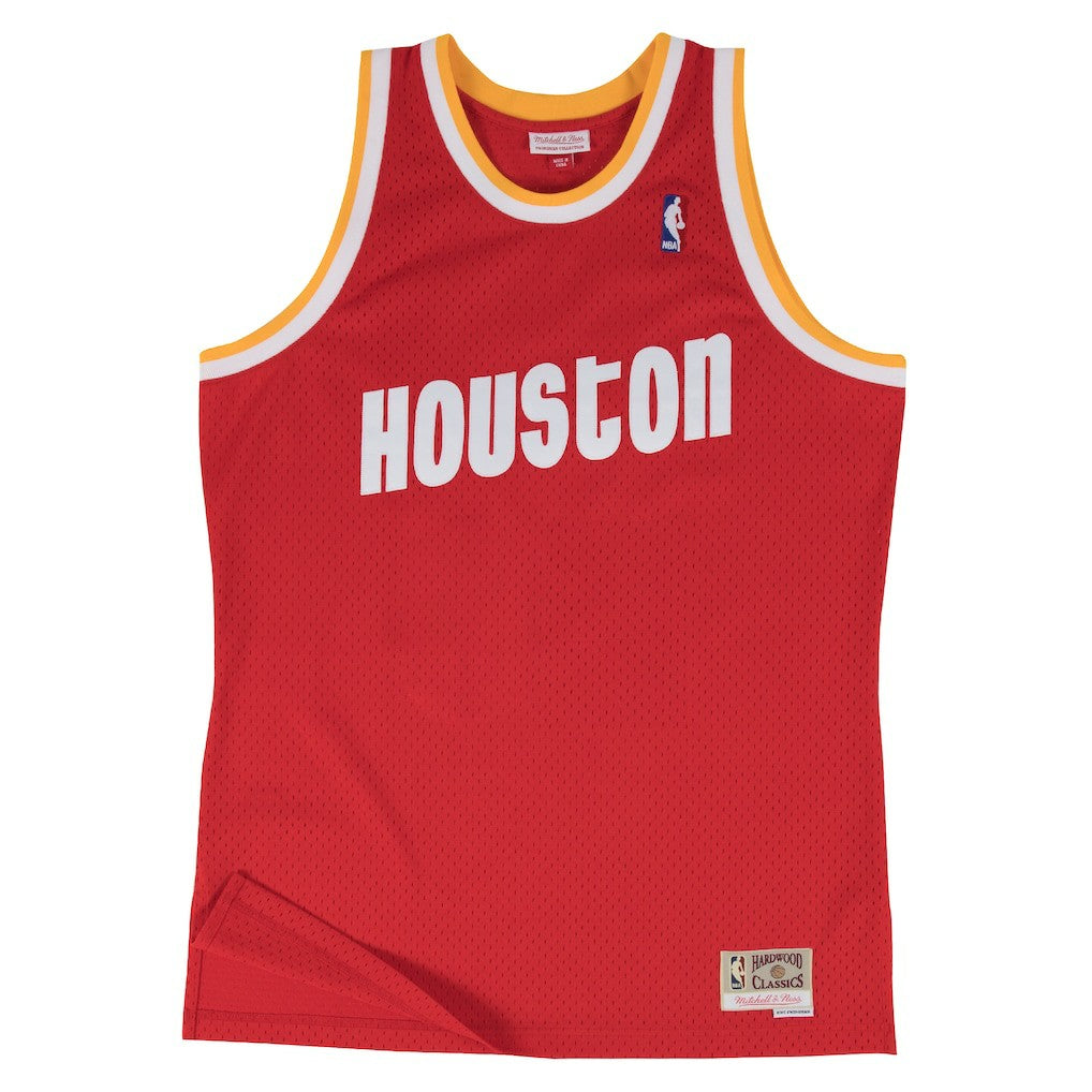 Houston Rockets 1996-97 Hardwood Classics Swingman Jersey Red - Mitchell & Ness
