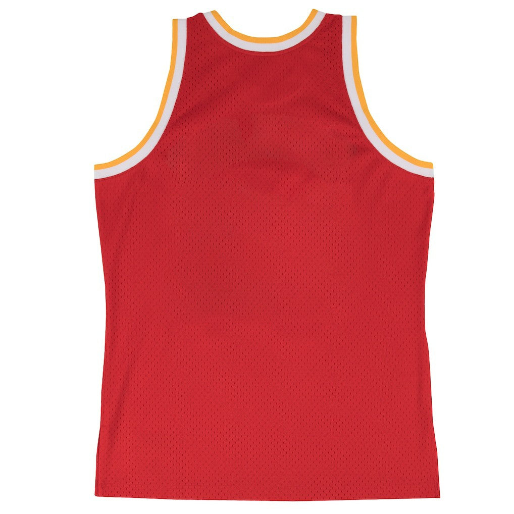 Houston Rockets 1996-97 Hardwood Classics Swingman Jersey Red - Mitchell & Ness