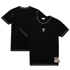Chicago Bulls Hardwood Classics Contrast 2K Graphic T-Shirt Black - Mitchell & Ness