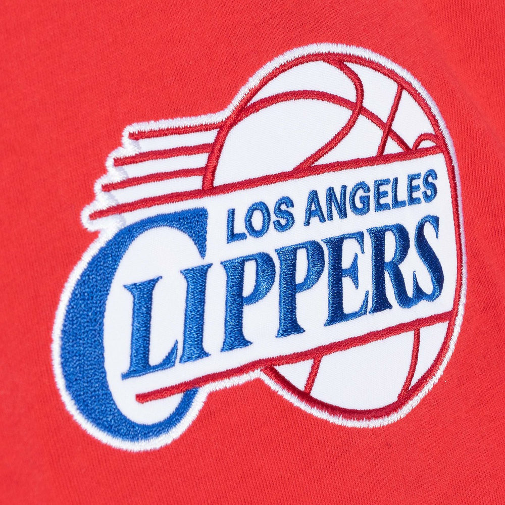 LA Clippers Play By Play 2.0 T-Shirt Royal/Red - Mitchell & Ness