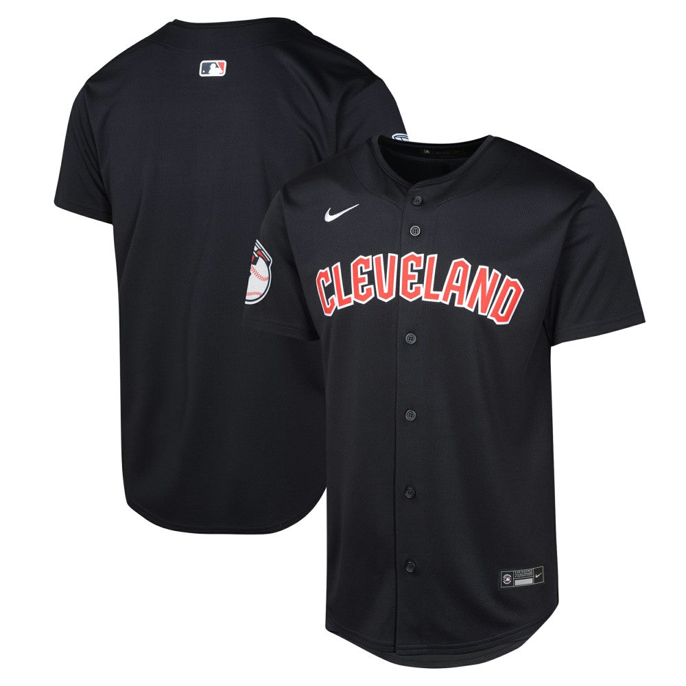 Cleveland Guardians Nike Youth Alternate Limited Jersey - Navy Jerseys