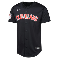 Cleveland Guardians Nike Youth Alternate Limited Jersey - Navy Jerseys