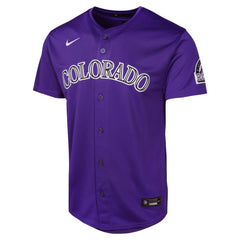 Colorado Rockies Nike Youth Alternate Limited Jersey - Purple Jerseys