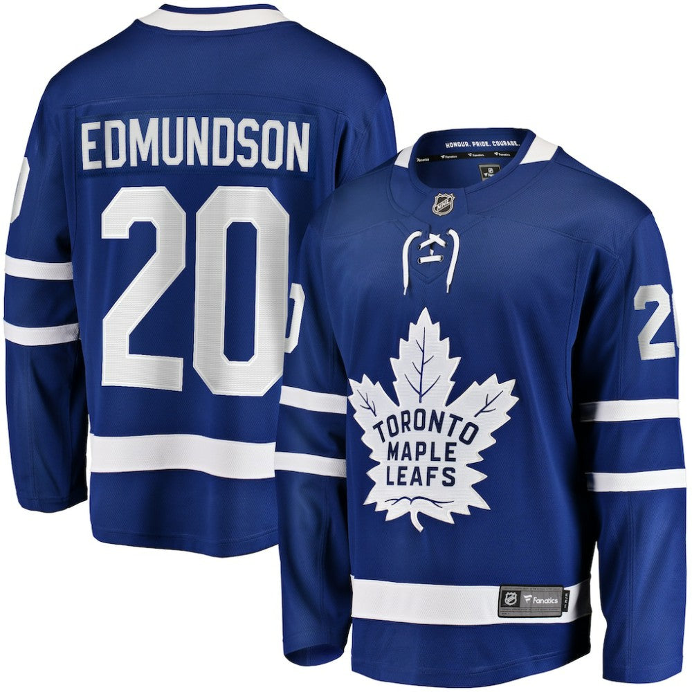 Joel Edmundson Toronto Maple Leafs Fanatics Home Premier Breakaway Player Jersey - Blue | US 201462537