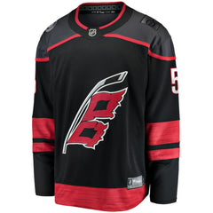 Jalen Chatfield Carolina Hurricanes Fanatics Home Premier Breakaway Player Jersey - Black | US 201462550