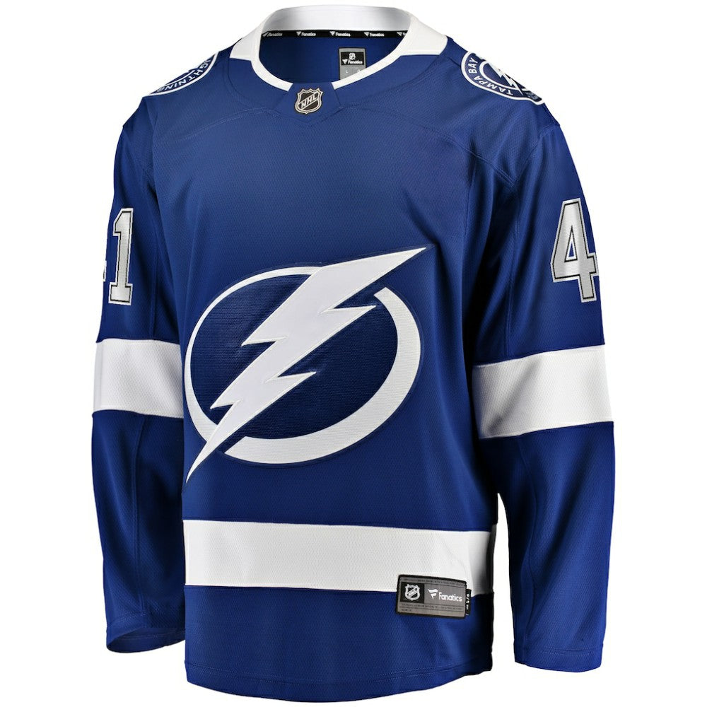 Mitchell Chaffee Tampa Bay Lightning Fanatics Home Premier Breakaway Player Jersey - Blue | US 201462571