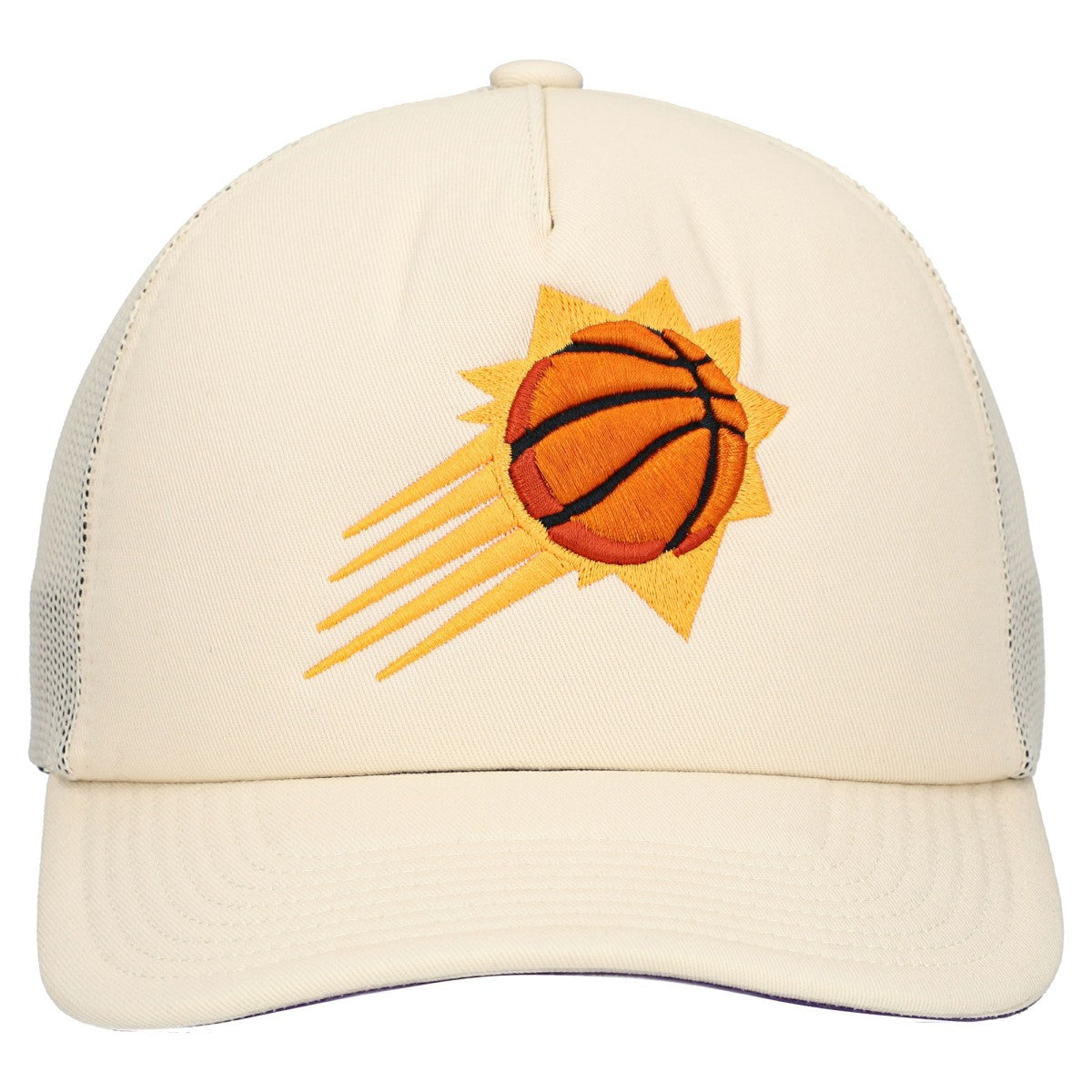 Phoenix Suns Trucker Adjustable Hat Cream - Mitchell & Ness