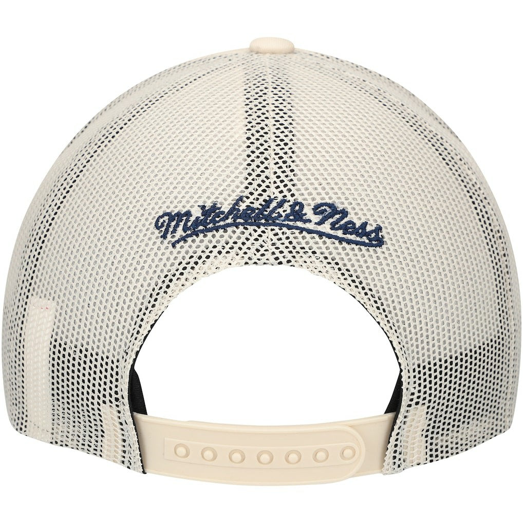 New Orleans Pelicans Trucker Adjustable Hat Cream - Mitchell & Ness