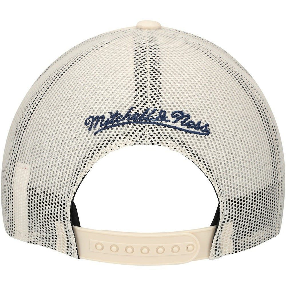 New Orleans Pelicans Trucker Adjustable Hat Cream - Mitchell & Ness