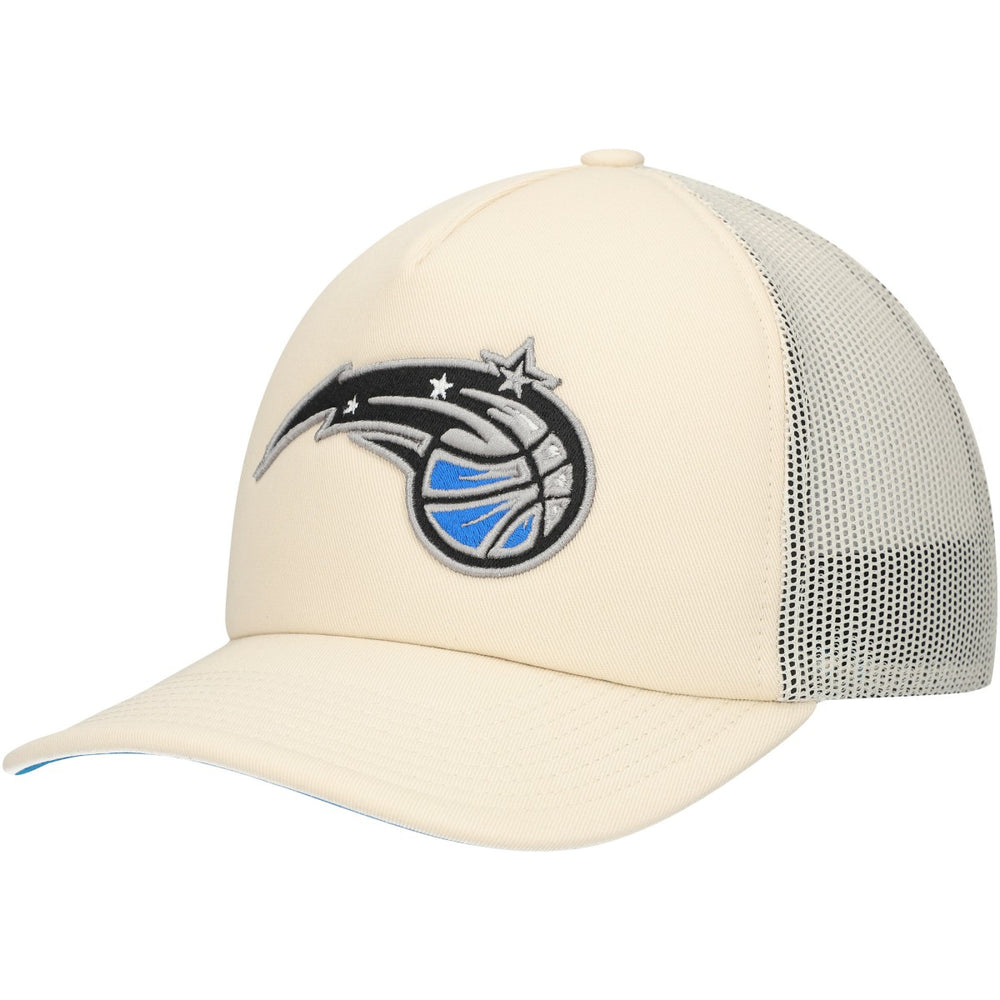 Orlando Magic Trucker Adjustable Hat Cream - Mitchell & Ness