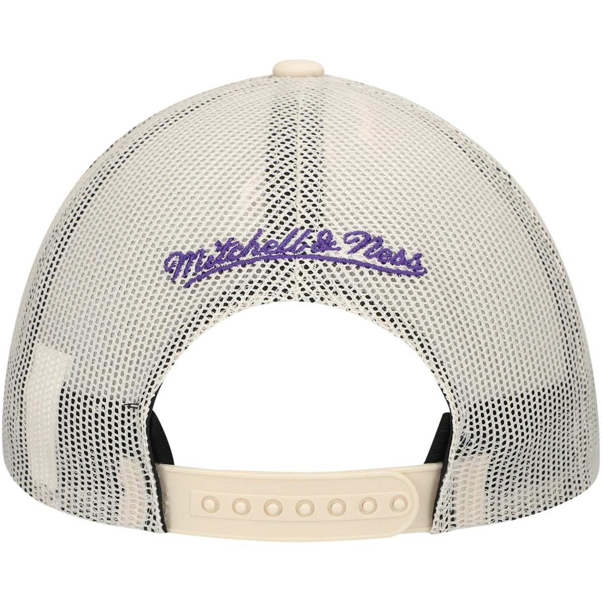 Sacramento Kings Trucker Adjustable Hat Cream - Mitchell & Ness