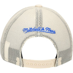 Dallas Mavericks Trucker Adjustable Hat Cream - Mitchell & Ness