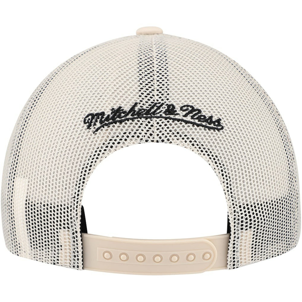 Chicago Bulls Trucker Adjustable Hat Cream - Mitchell & Ness