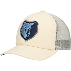 Memphis Grizzlies Trucker Adjustable Hat Cream - Mitchell & Ness