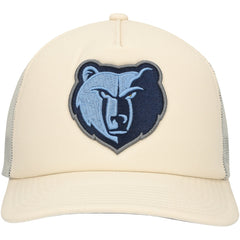 Memphis Grizzlies Trucker Adjustable Hat Cream - Mitchell & Ness