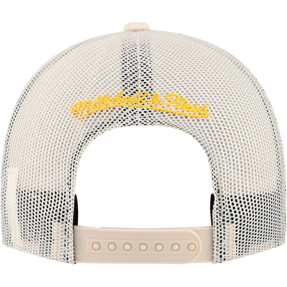 Pittsburgh Penguins Mitchell & Ness Foam Front Trucker Adjustable Hat - Cream | US 201463691