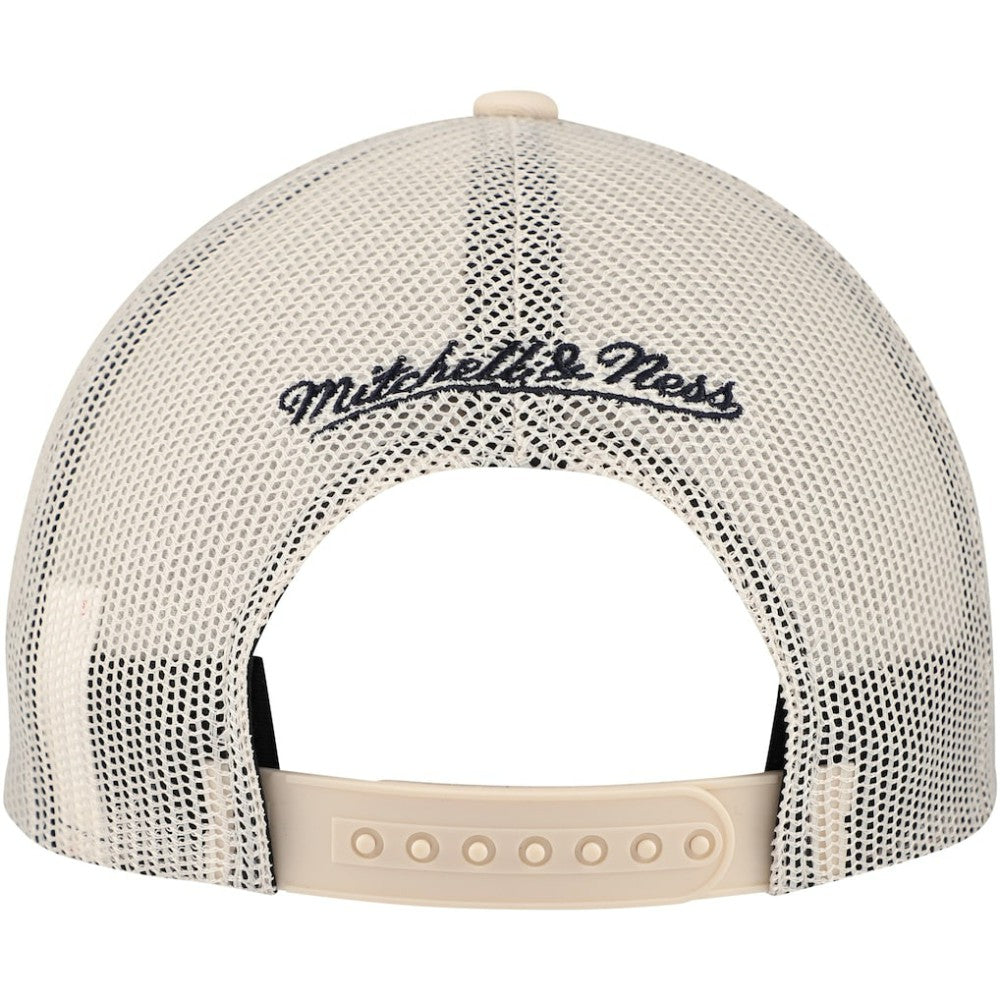 Seattle Kraken Mitchell & Ness Foam Front Trucker Adjustable Hat - Cream | US 201463698