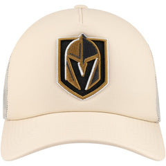 Vegas Golden Knights Mitchell & Ness Foam Front Trucker Adjustable Hat - Cream | US 201463704