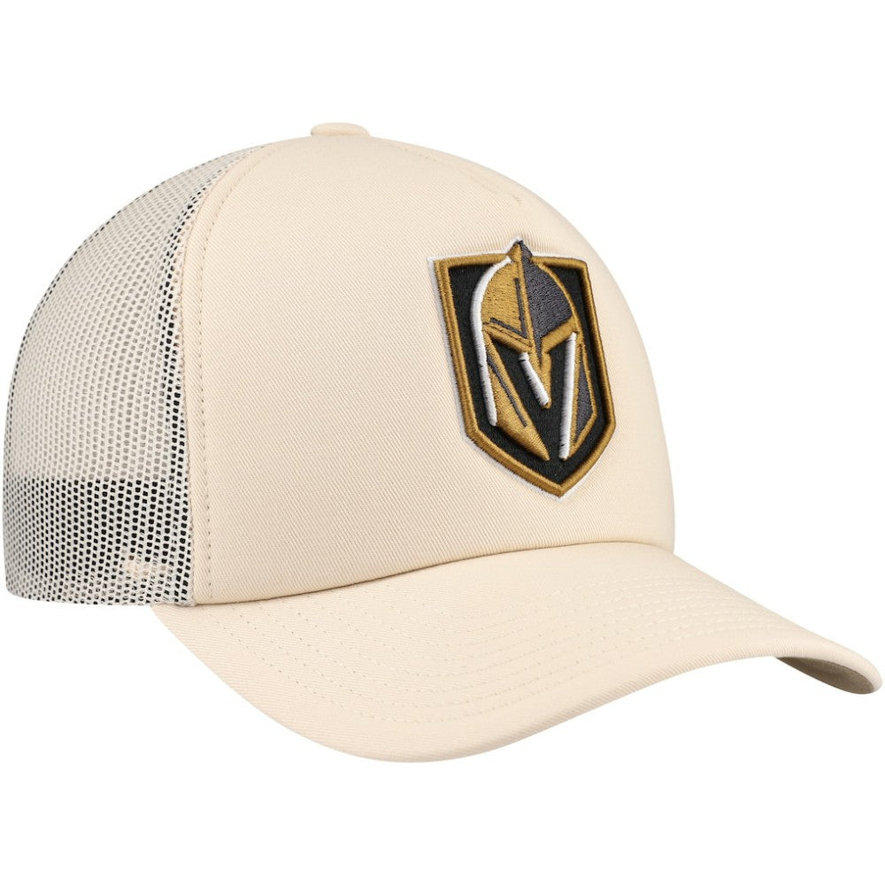 Vegas Golden Knights Mitchell & Ness Foam Front Trucker Adjustable Hat - Cream | US 201463704